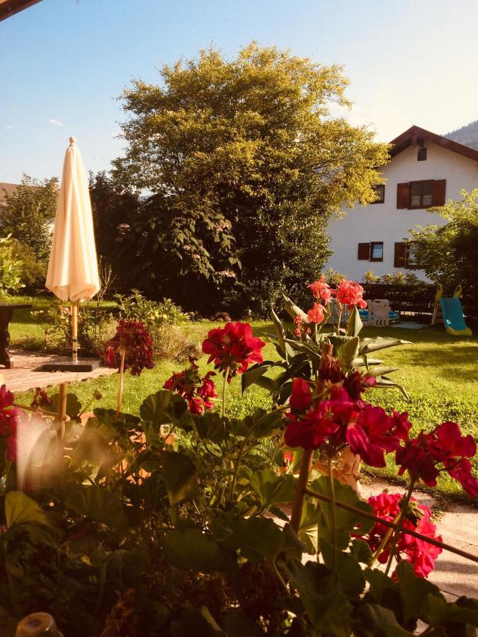 Charmantes Garten-Apartment: Erholung Im Chiemgau Unterwoessen Ngoại thất bức ảnh
